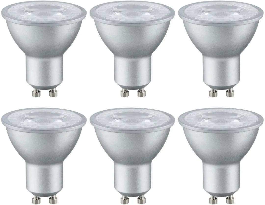 Paulmann LED Reflector GU10 Set 6x4W 2700K - 230V