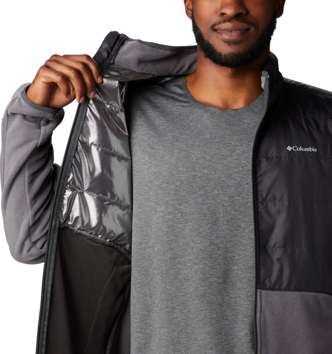 Columbia Basin Butte Full Zip Fleece - Heren - XXL - afbeelding 3 van 3