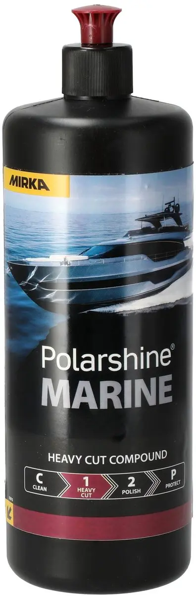 Mirka Polarshine Marine Heavy Cut / 1 L / Watergedragen, Siliconenvrije Heavy Cu