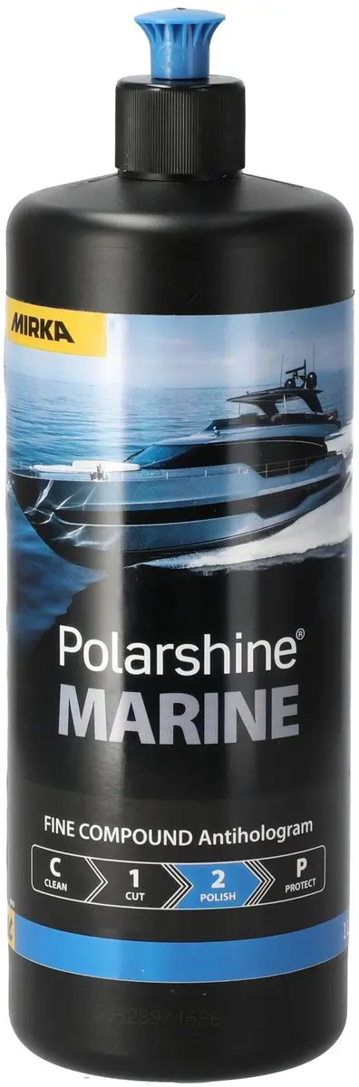 Mirka Polarshine Marine Fijn polijstmiddel / 1 L / Watergedragen, siliconenvrije