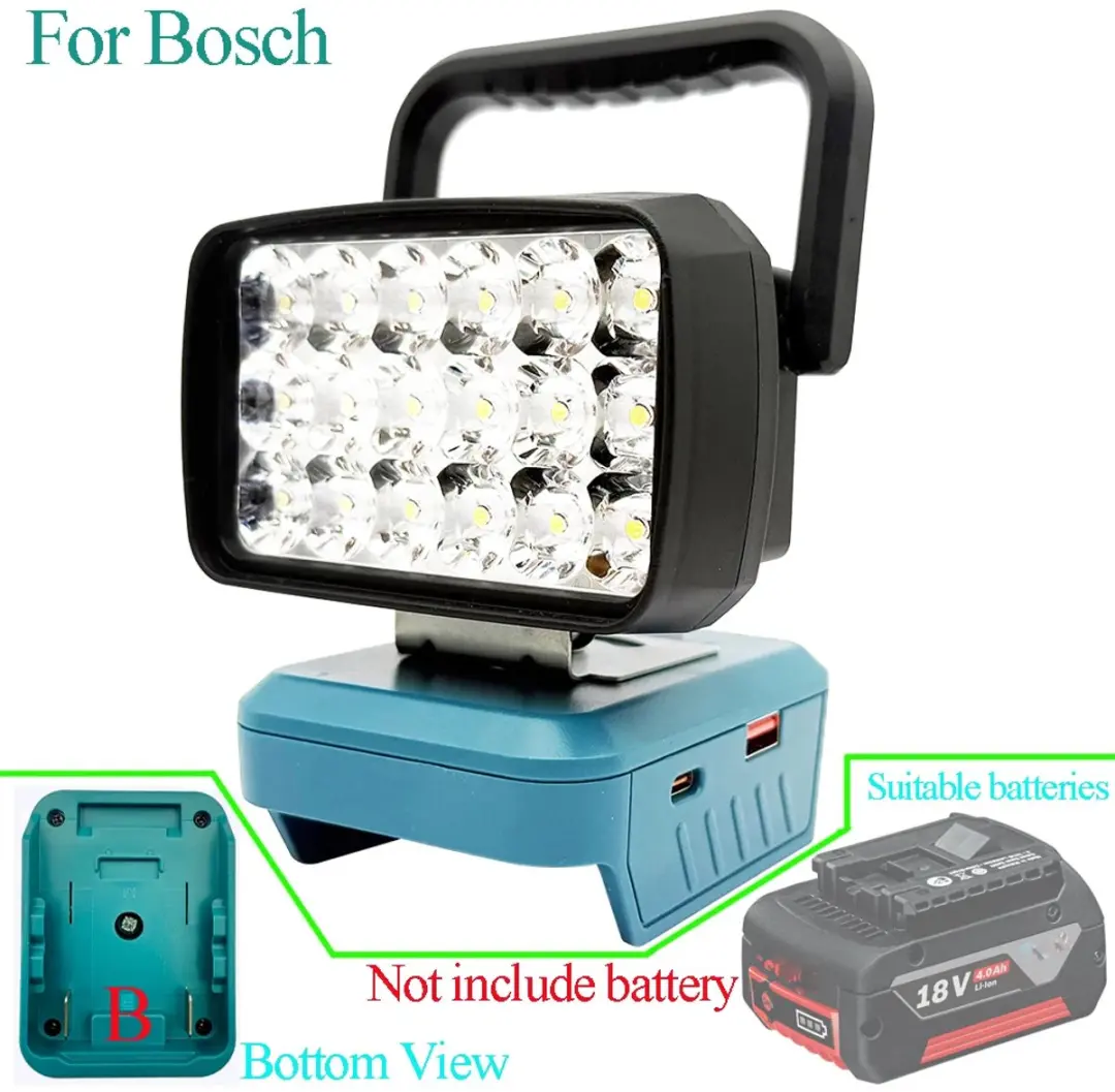 LED Werklamp & Powerbank