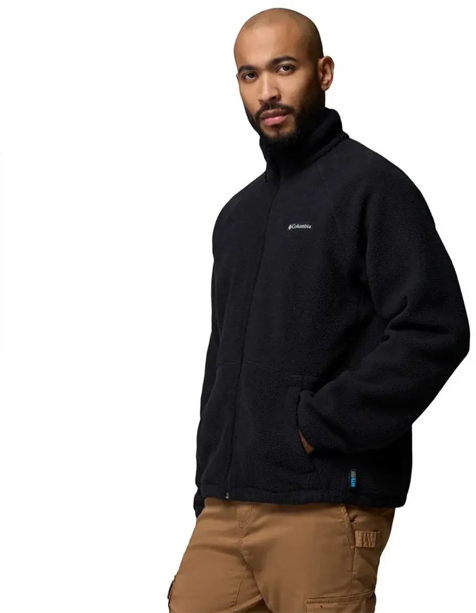 Columbia Timber Crest MTR Fleece Full Zip Vest - Zwart - afbeelding 6 van 6