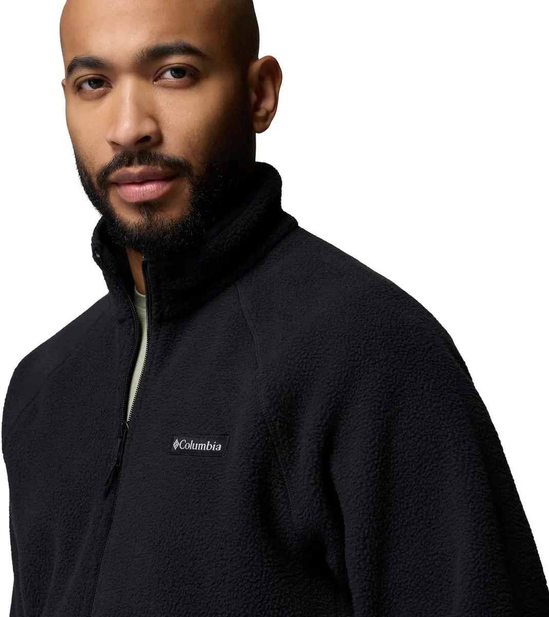 Columbia Timber Crest MTR Fleece Full Zip Vest - Zwart - afbeelding 3 van 6