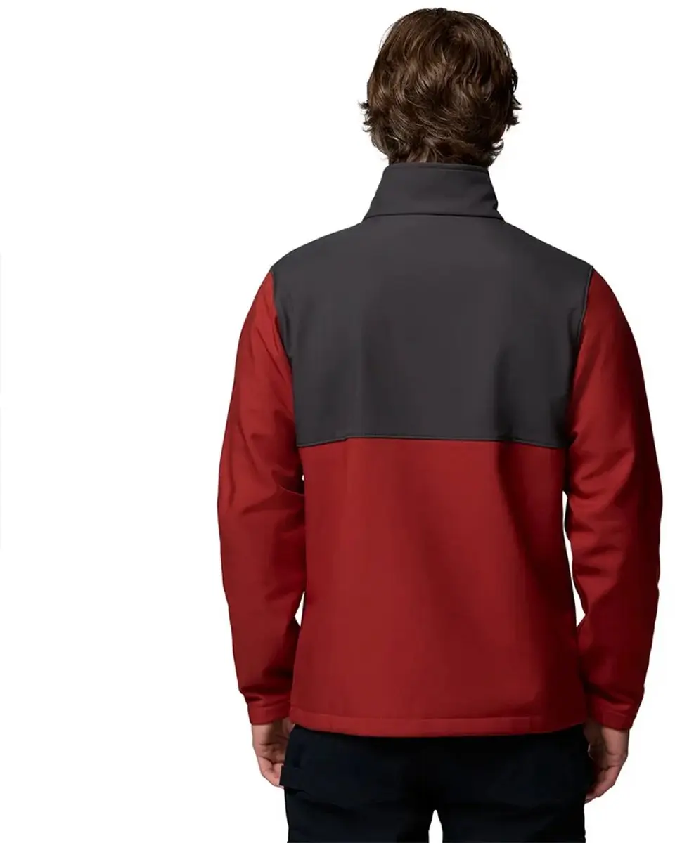 Columbia Ascender Softshell Jack - Red Oxide/Shark - S - afbeelding 2 van 4