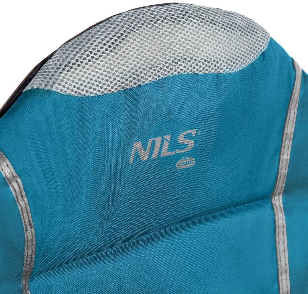 NILS Camp Opvouwbare Campingstoel - 130 kg - Turquoise - afbeelding 6 van 6