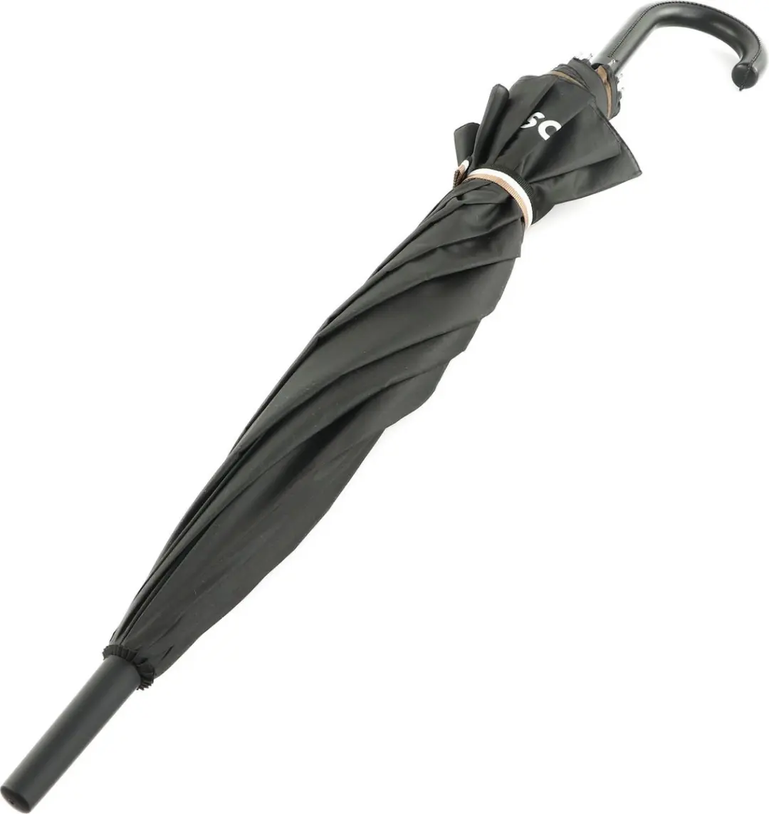 Hugo Boss City Umbrella Paraplu HUN321A - 108cm - Zwart - afbeelding 3 van 6