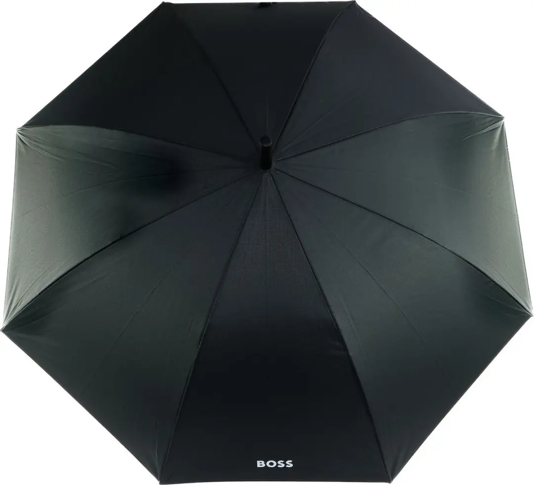 Hugo Boss Loop Umbrella Paraplu - 115cm - Zwart - afbeelding 2 van 6