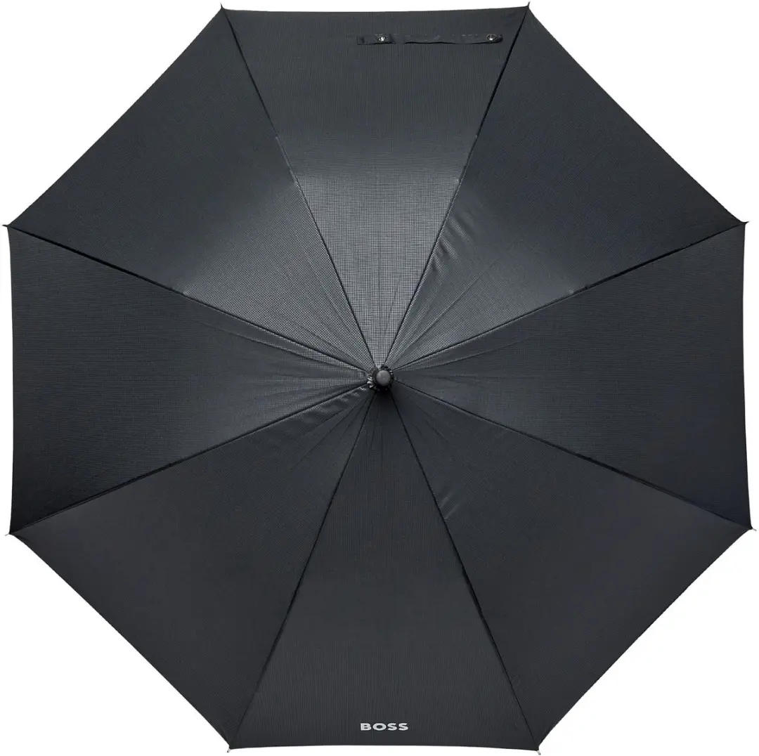 Hugo Boss Loop Umbrella Paraplu - 115cm - Zwart - afbeelding 5 van 6