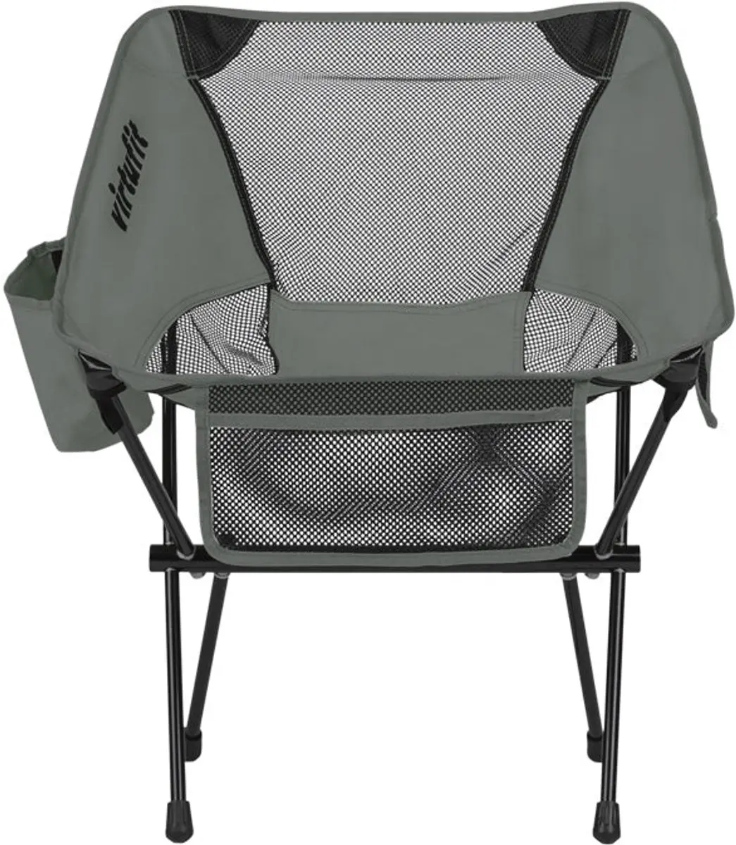 VirtuFit Camping Stoel Compact - Set van 2 - Grijs - afbeelding 5 van 6