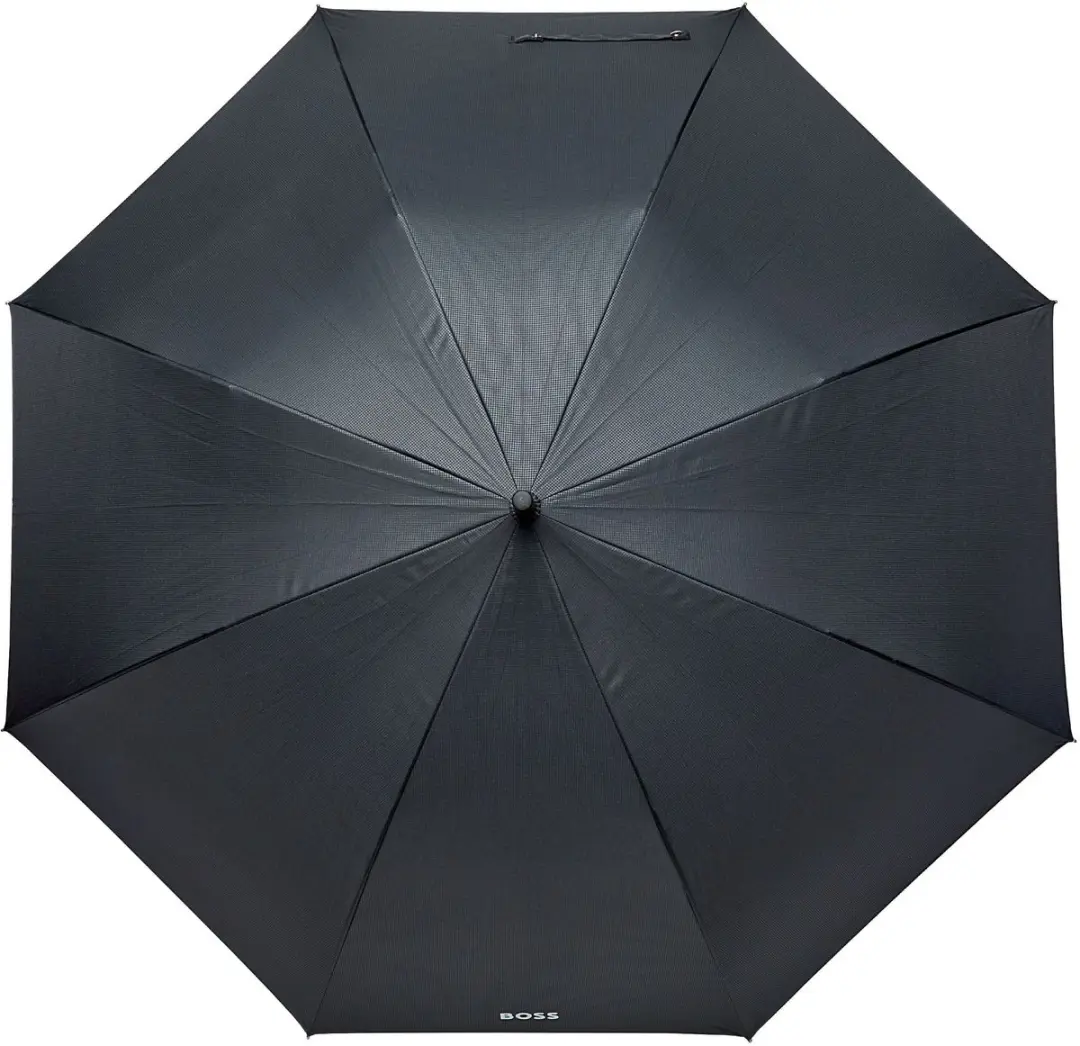 HUGO BOSS Loop Golf Paraplu - 130cm - Zwart - afbeelding 6 van 6