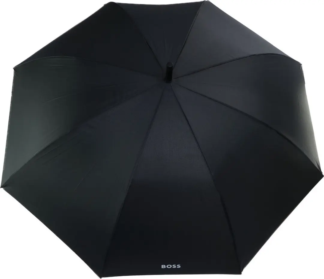 HUGO BOSS Loop Golf Paraplu - 130cm - Zwart - afbeelding 3 van 6