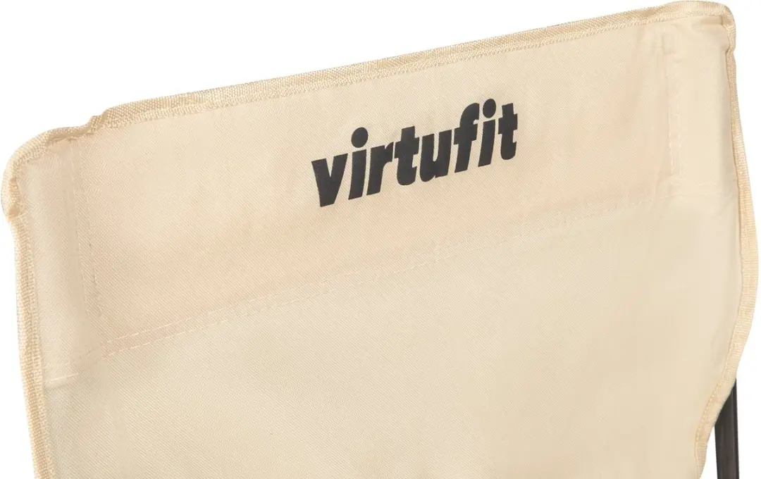 VirtuFit Opvouwbare Camping Stoel - Set van 2 - Beige - afbeelding 4 van 6