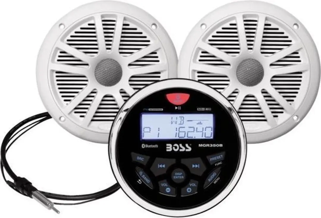 Boss Audio Set Witte speakers