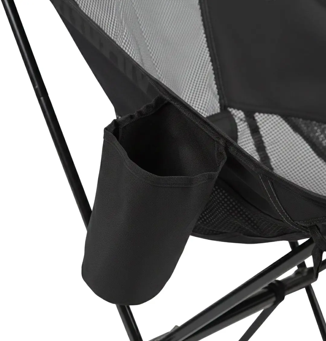 VirtuFit Compacte Campingstoel - Set van 2 - Zwart - afbeelding 6 van 6