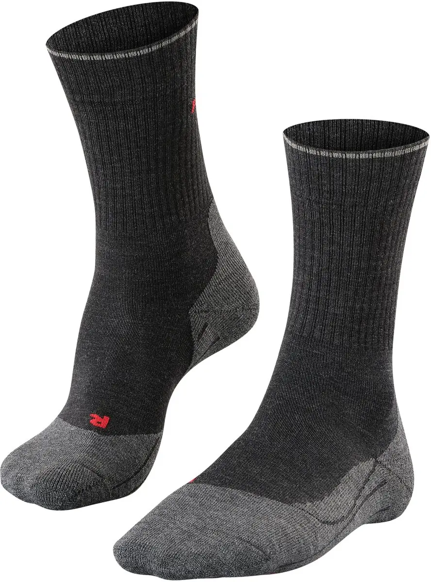 FALKE TK2 Explore Wool Silk medium padding wol functioneel materiaal wandelsokke