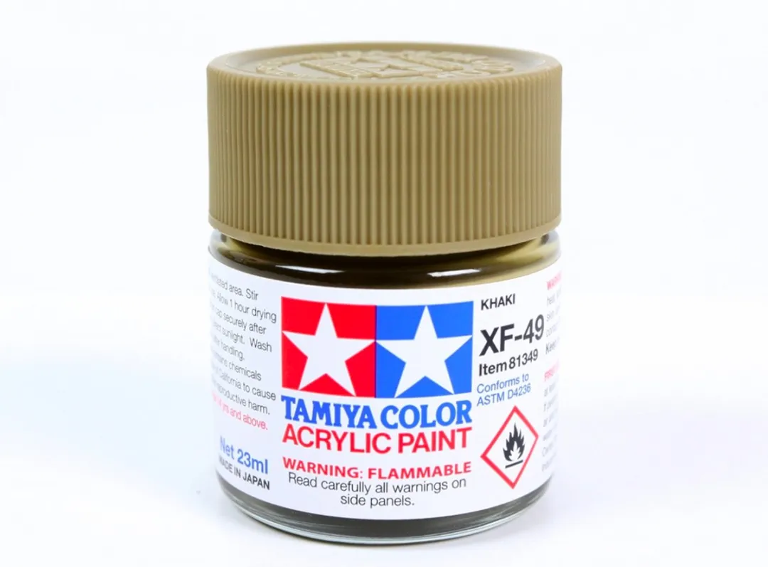 Tamiya XF-49 Khaki Acrylverf 23ml