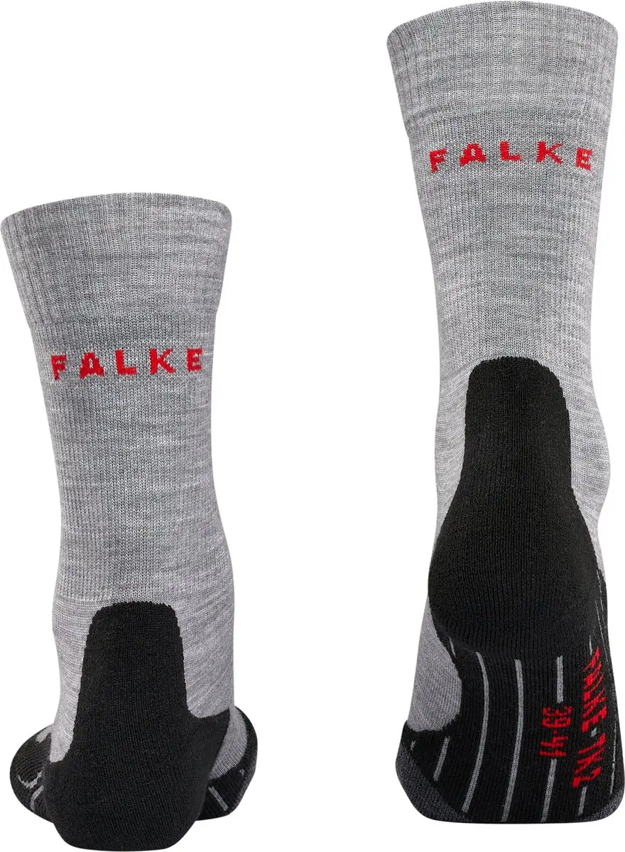Falke TK2 Explore Wandelsok Dames - Grijs - Maat 37-38 - afbeelding 3 van 6