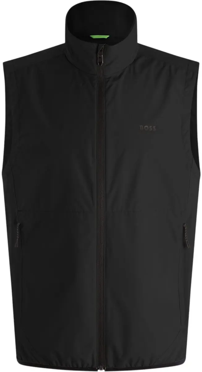 Boss Heren Bodywarmer Zwart 50554187/001 Ow Goc Birdie Vest