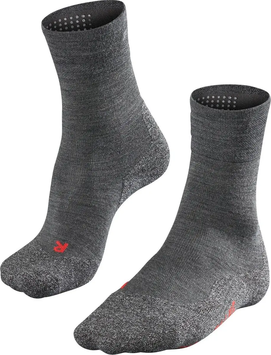 FALKE TK2 Sensitive anti-blaar dik wol functioneel materiaal wandelsokken heren zwart - maat 39-41