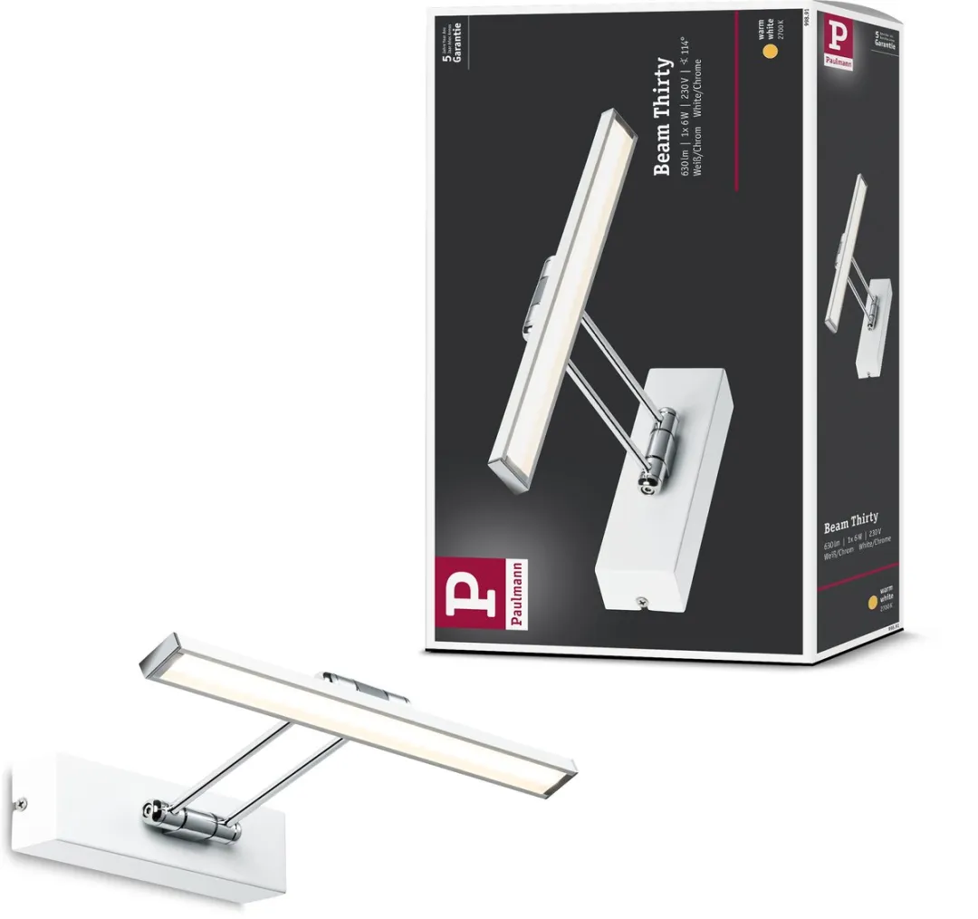 Paulmann Galeria LED Schilderijlamp Beam 2700K 450lm