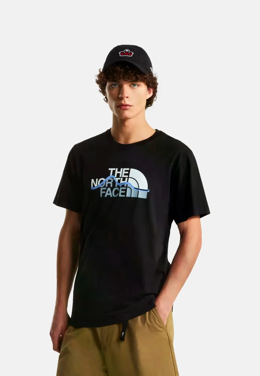The North Face Mountain Line Graphic T-shirt - Zwart - M - afbeelding 6 van 6