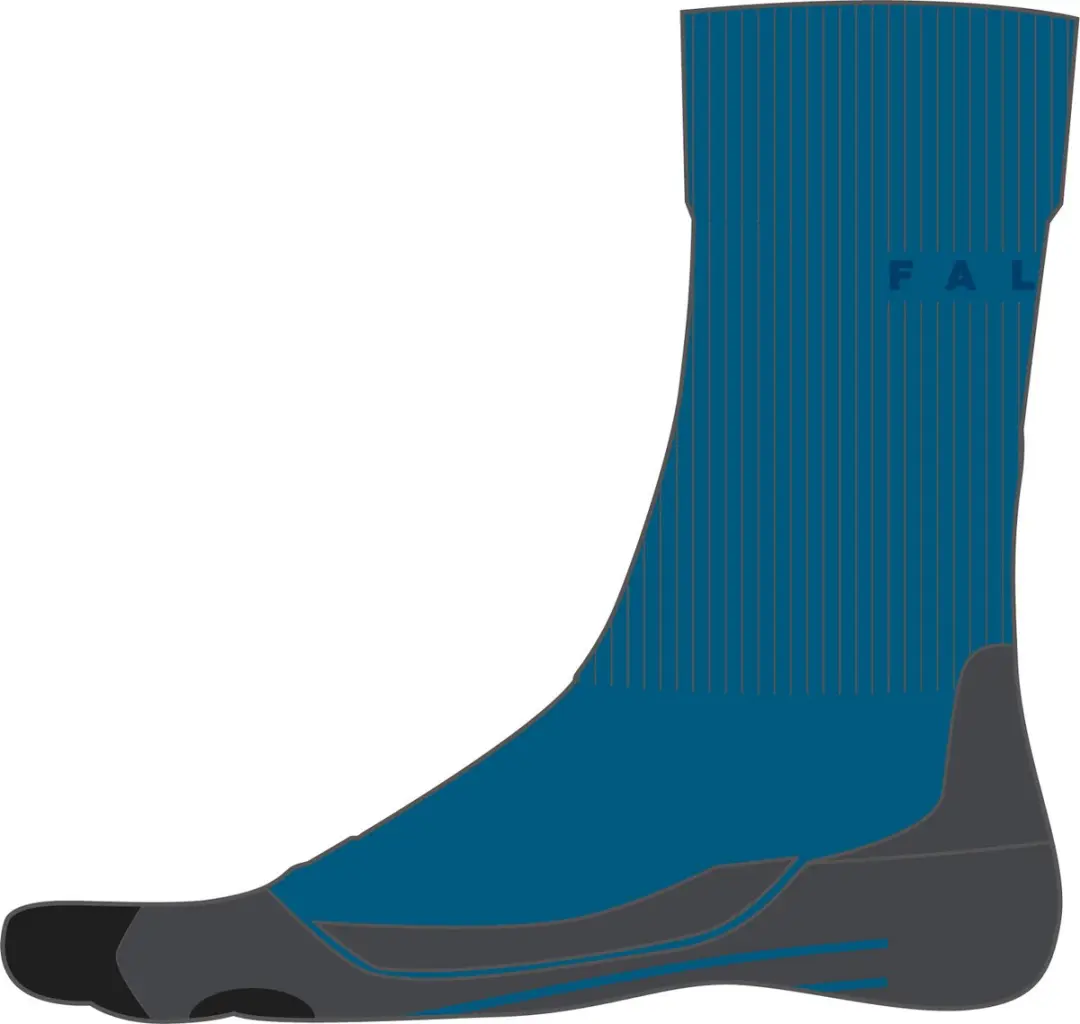 Falke TK2 Explore Wandelsokken Heren - Blauw - 39-41 - afbeelding 4 van 6