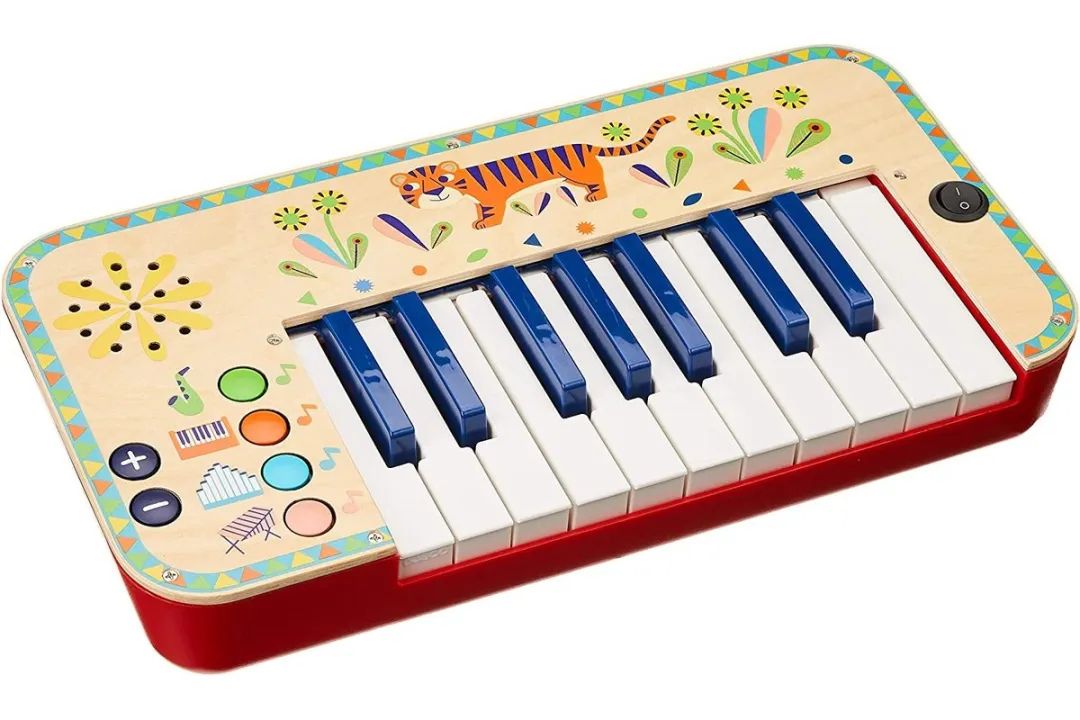 Djeco Animambo Synthesizer - 4x AA - Multi - afbeelding 5 van 6