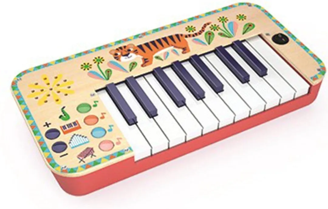 Djeco Animambo Synthesizer - 4x AA - Multi - afbeelding 4 van 6