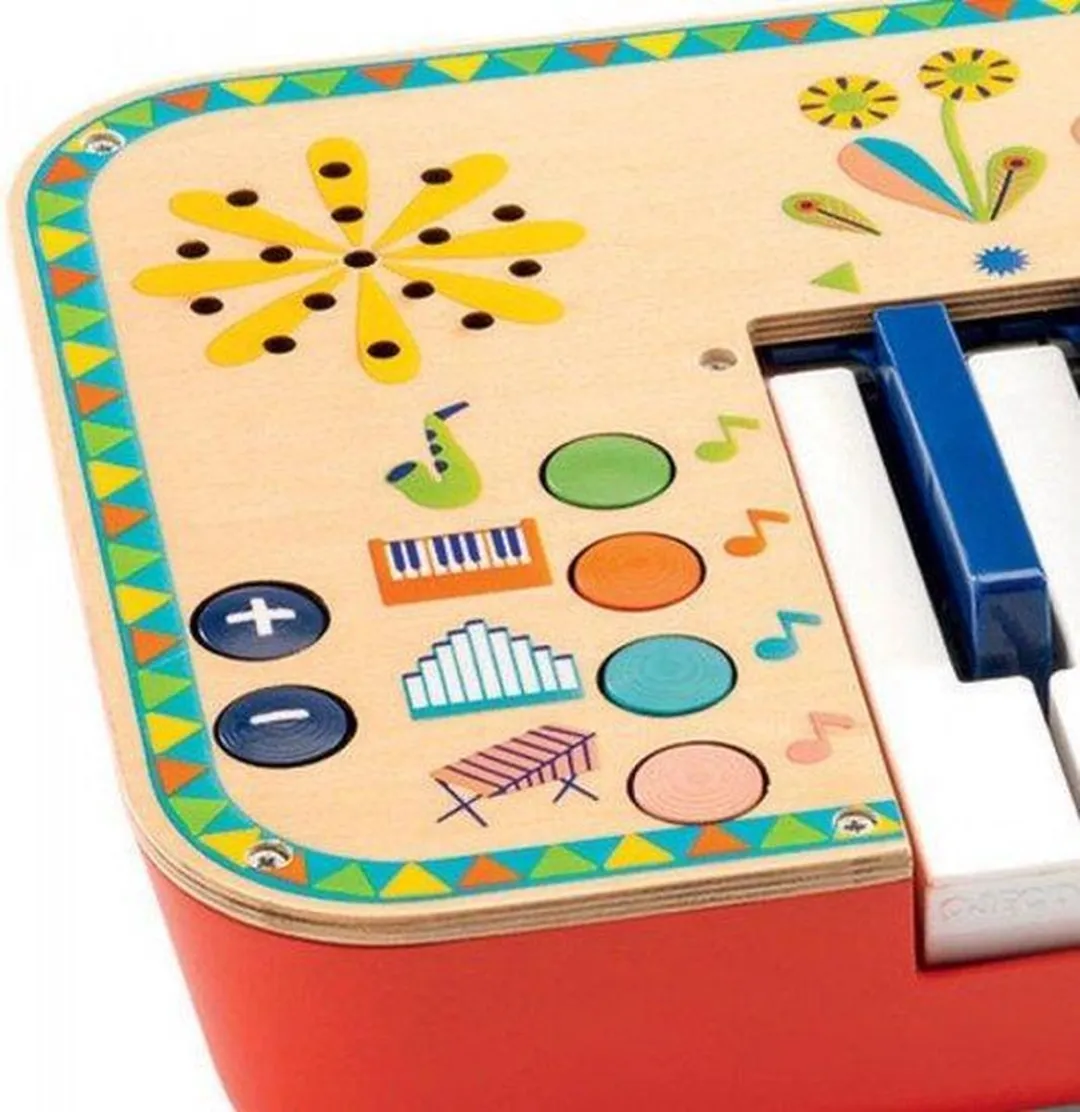 Djeco Animambo Synthesizer - 4x AA - Multi - afbeelding 2 van 6