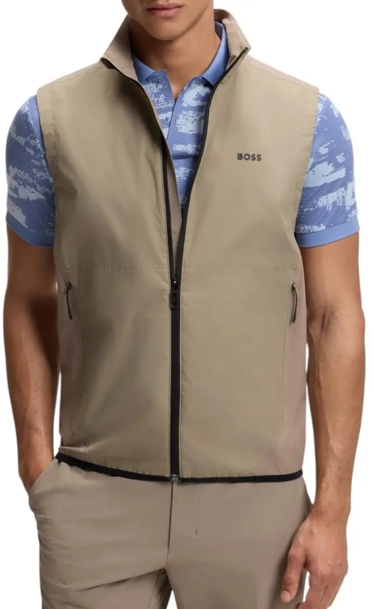 Boss Heren Bodywarmer Groen 50554187/334 Ow Goc Birdie Vest