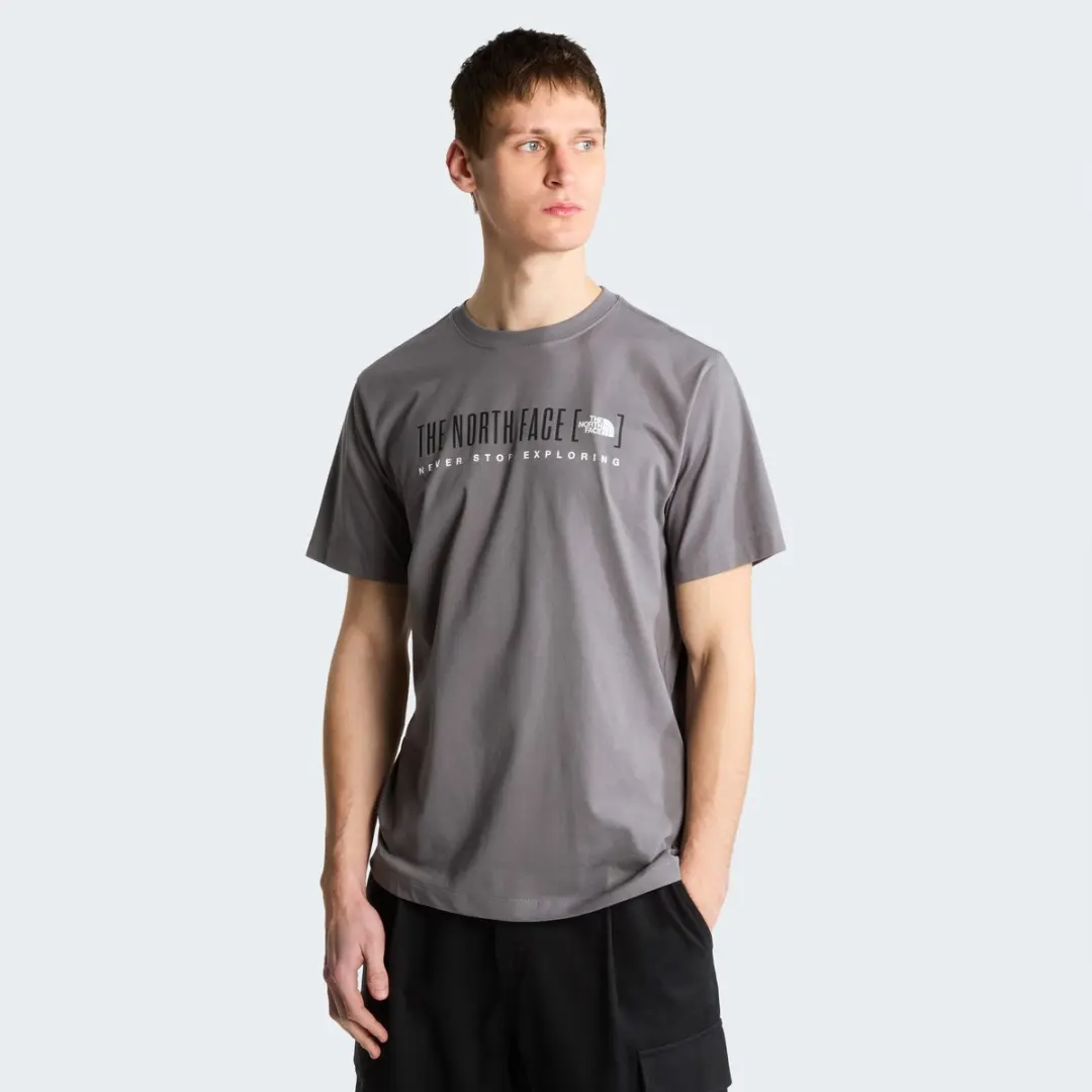 The North Face M BRACKET LOGO REGULAR SS TEE Heren Outdoorshirt