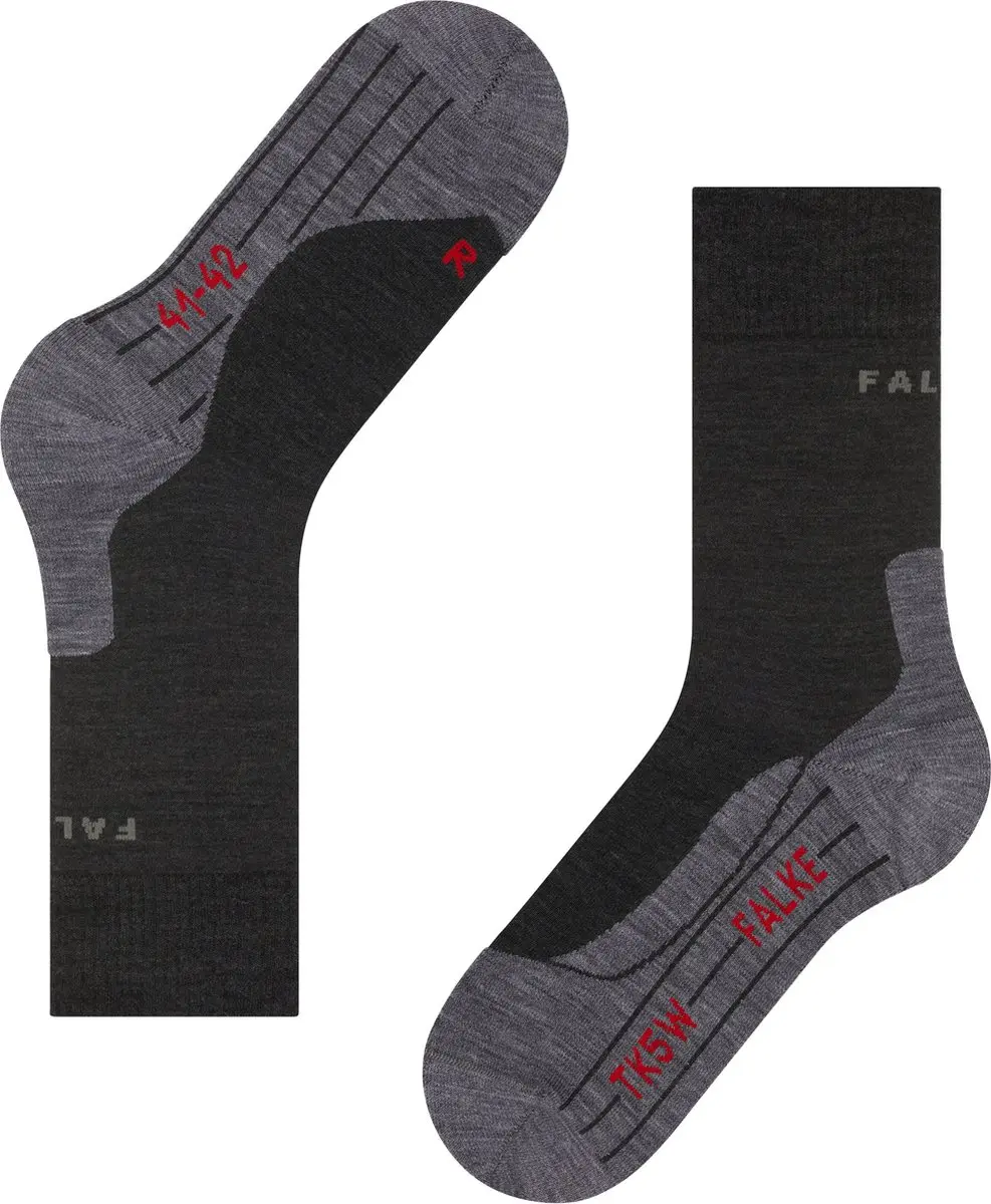 Falke TK5 Wandelsokken Heren - Grijs - 42-43 - afbeelding 2 van 6