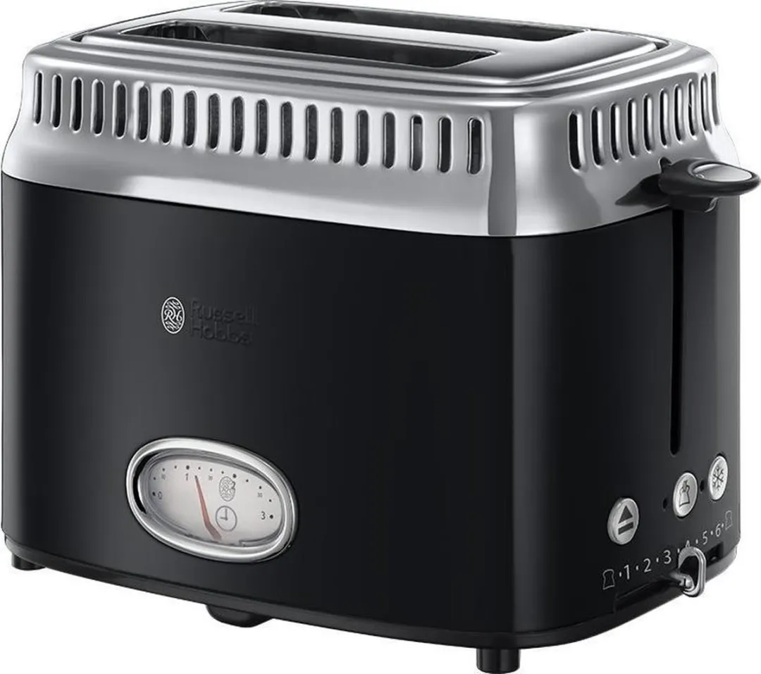 Russell Hobbs 21681-56 Retro Classic Broodrooster - Zwart