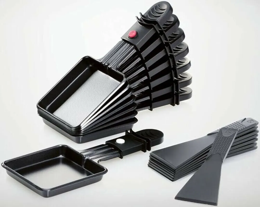 Silvercrest Raclette Grill 1300W - 8 Personen - Zwart