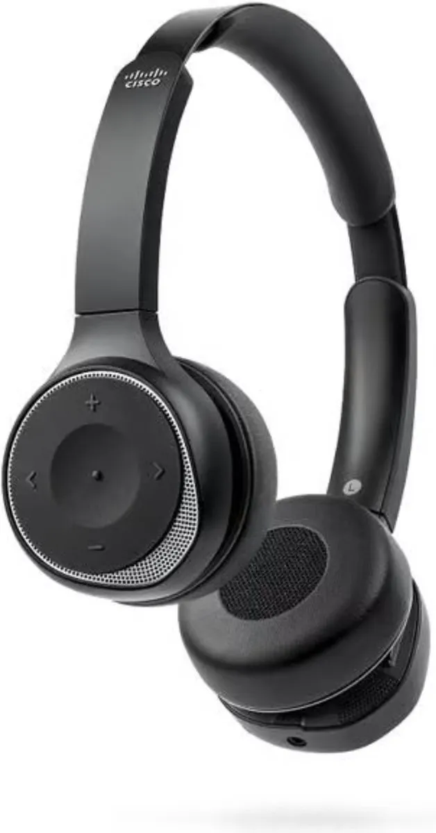 Cisco Headset 730 Hoofdband Bluetooth Zwart