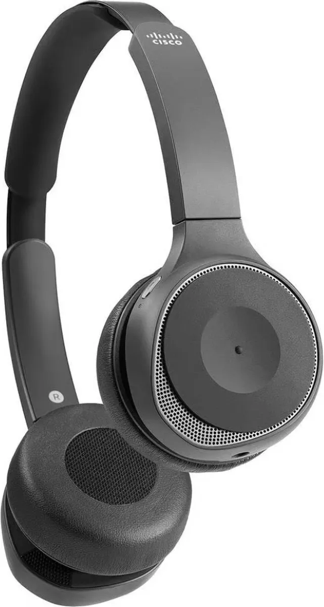 Cisco Headset 730 Hoofdband Bluetooth Zwart