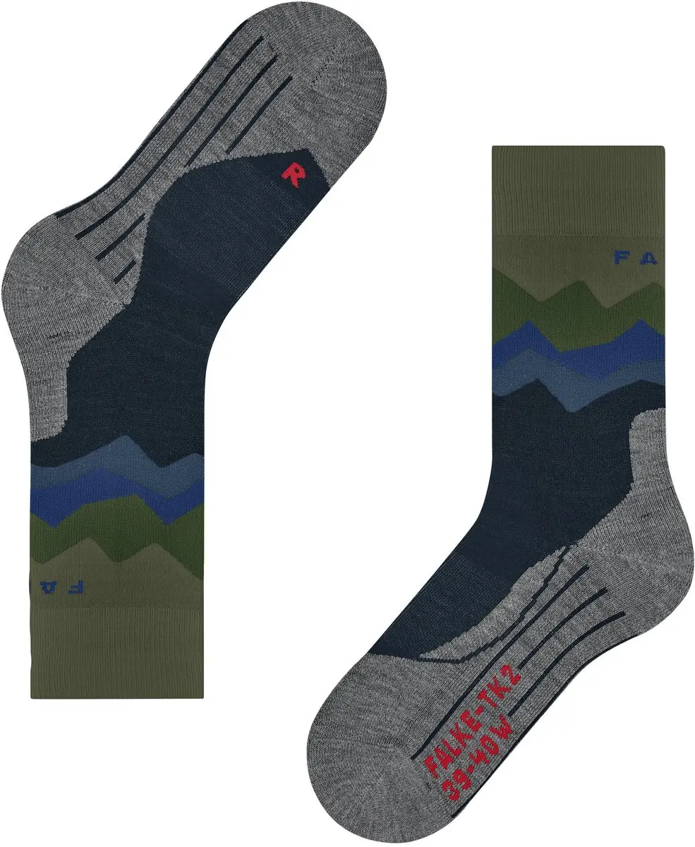 FALKE Heren Sokken - Blauw - 42-43 - afbeelding 3 van 6