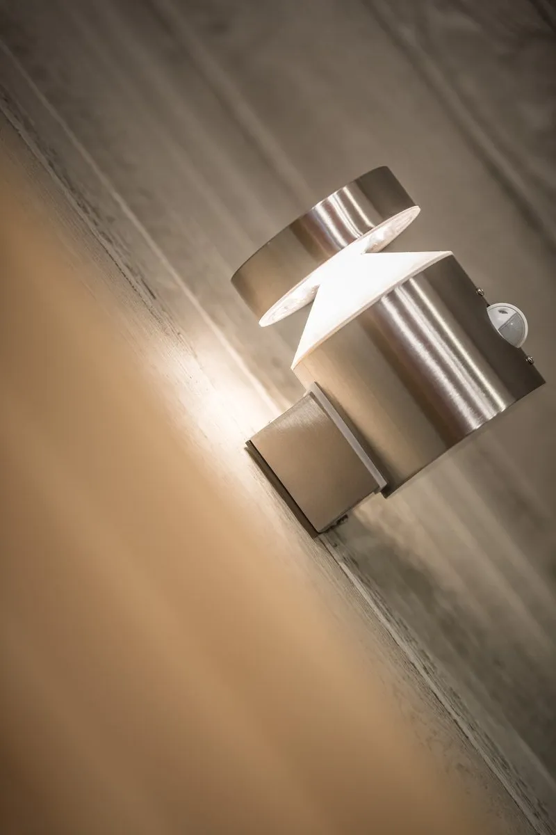 Osram Endura Style Cylinder Wandlamp 6W - 660lm - IP44 - Staal