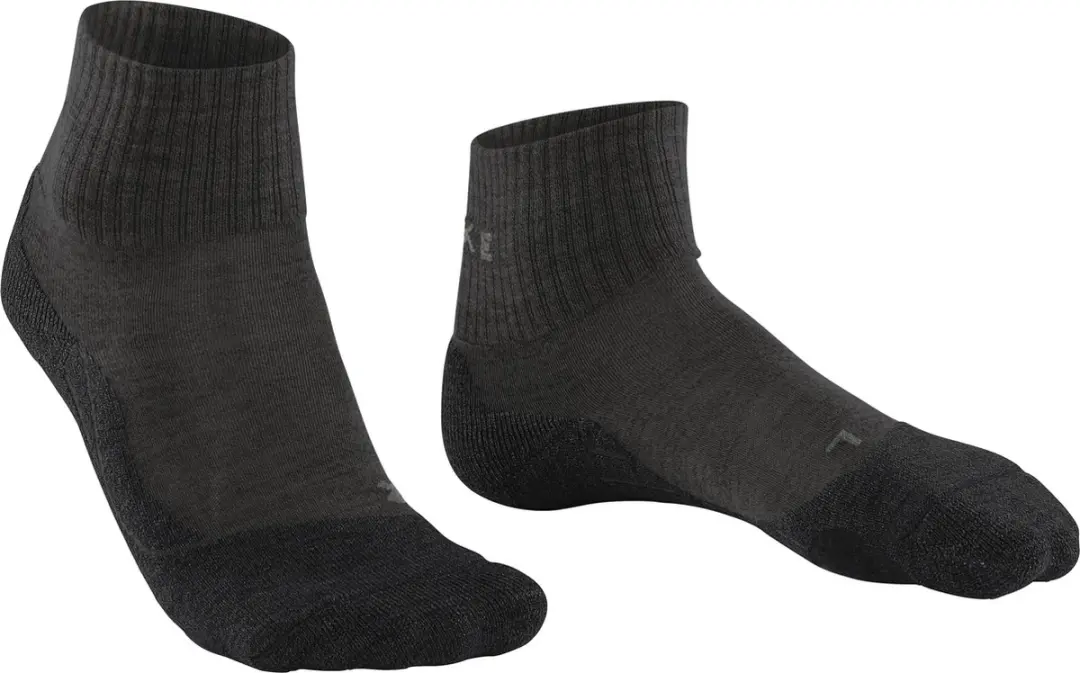 Falke TK2 Wool Short Wandelsok Dames - Grijs - 35-36 - afbeelding 2 van 6