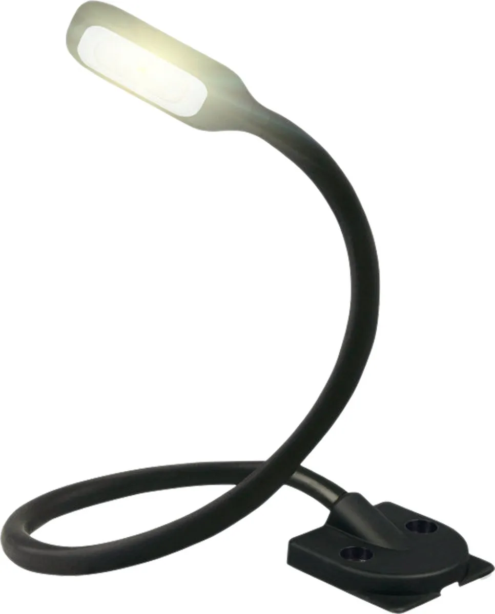 Osram Onyx Copilot L-7 LED Leeslamp 12-24V - 3200K - Zwart - afbeelding 6 van 6