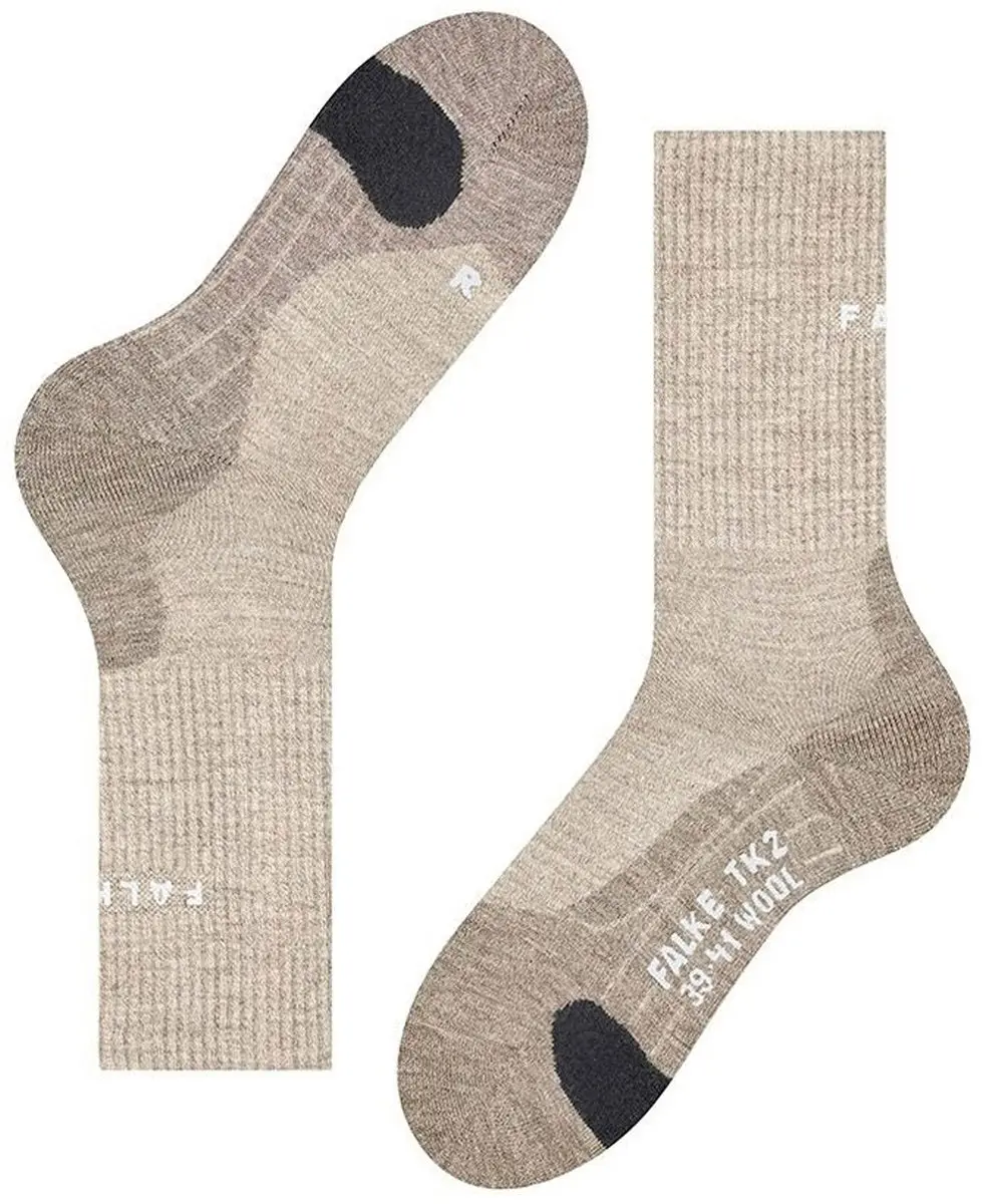 Falke TK2 Explore Wool Wandelsokken - Beige - 39-41 - afbeelding 6 van 6