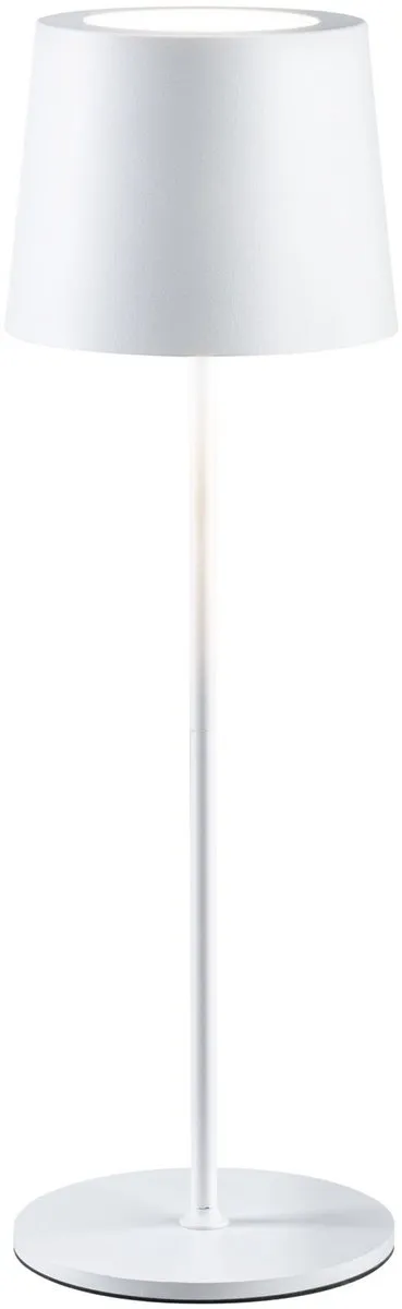 Paulmann Acculamp Gilo IP44 2700K - Wit mat