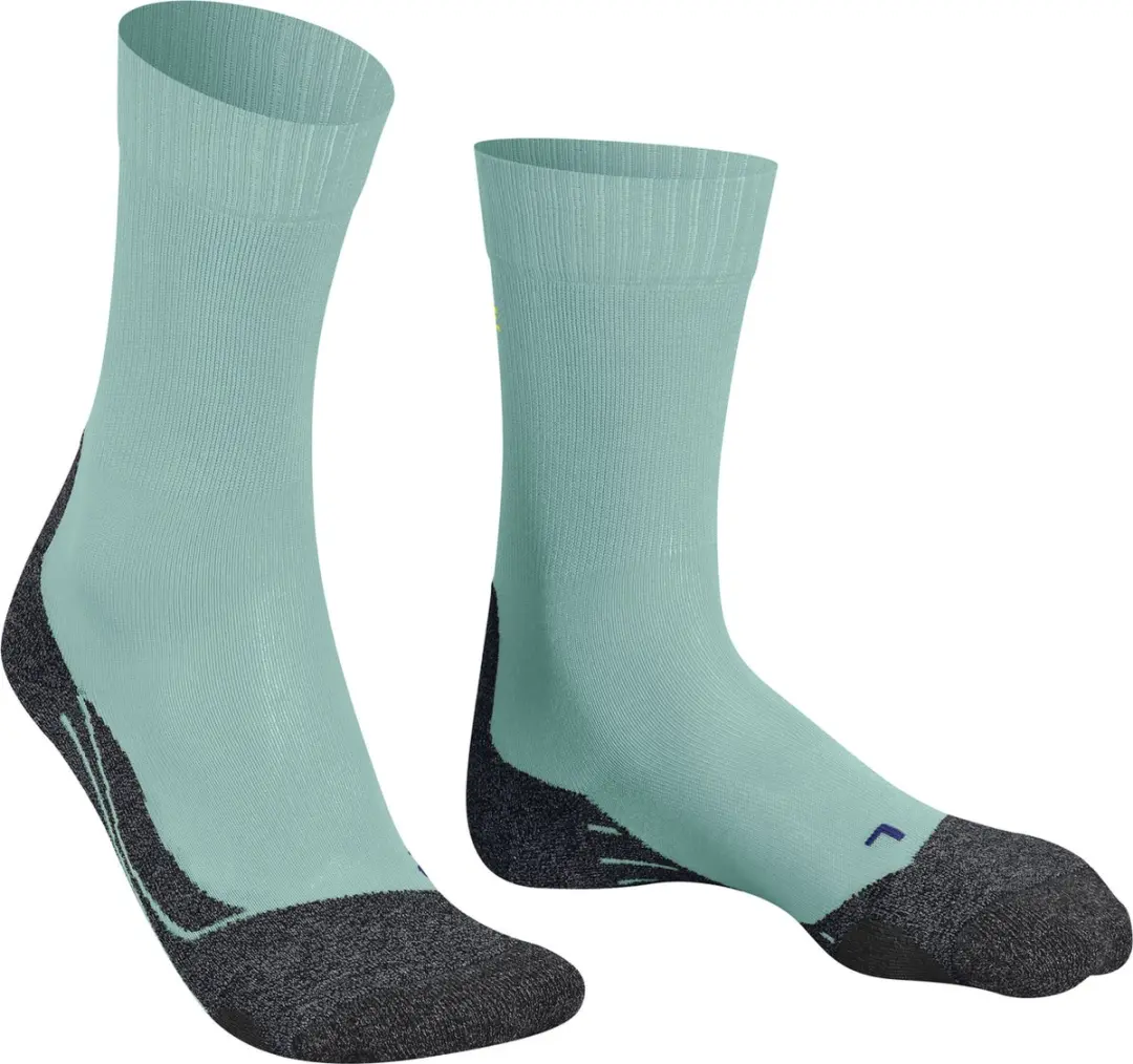 FALKE TK2 Cool anti-blaar dik lyocell functioneel materiaal wandelsokken dames groen - maat 35-36 - afbeelding 4 van 6