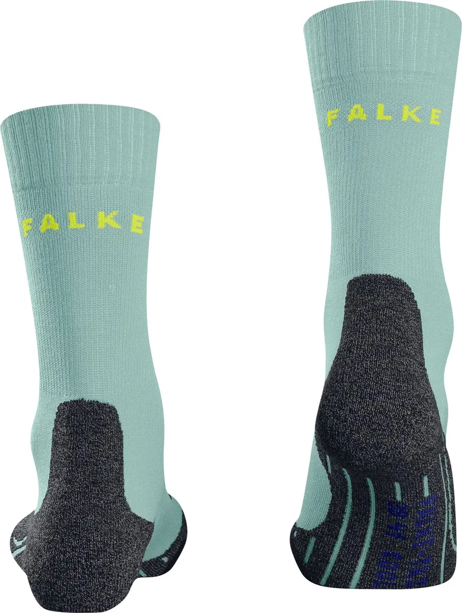 FALKE TK2 Cool anti-blaar dik lyocell functioneel materiaal wandelsokken dames groen - maat 35-36 - afbeelding 3 van 6
