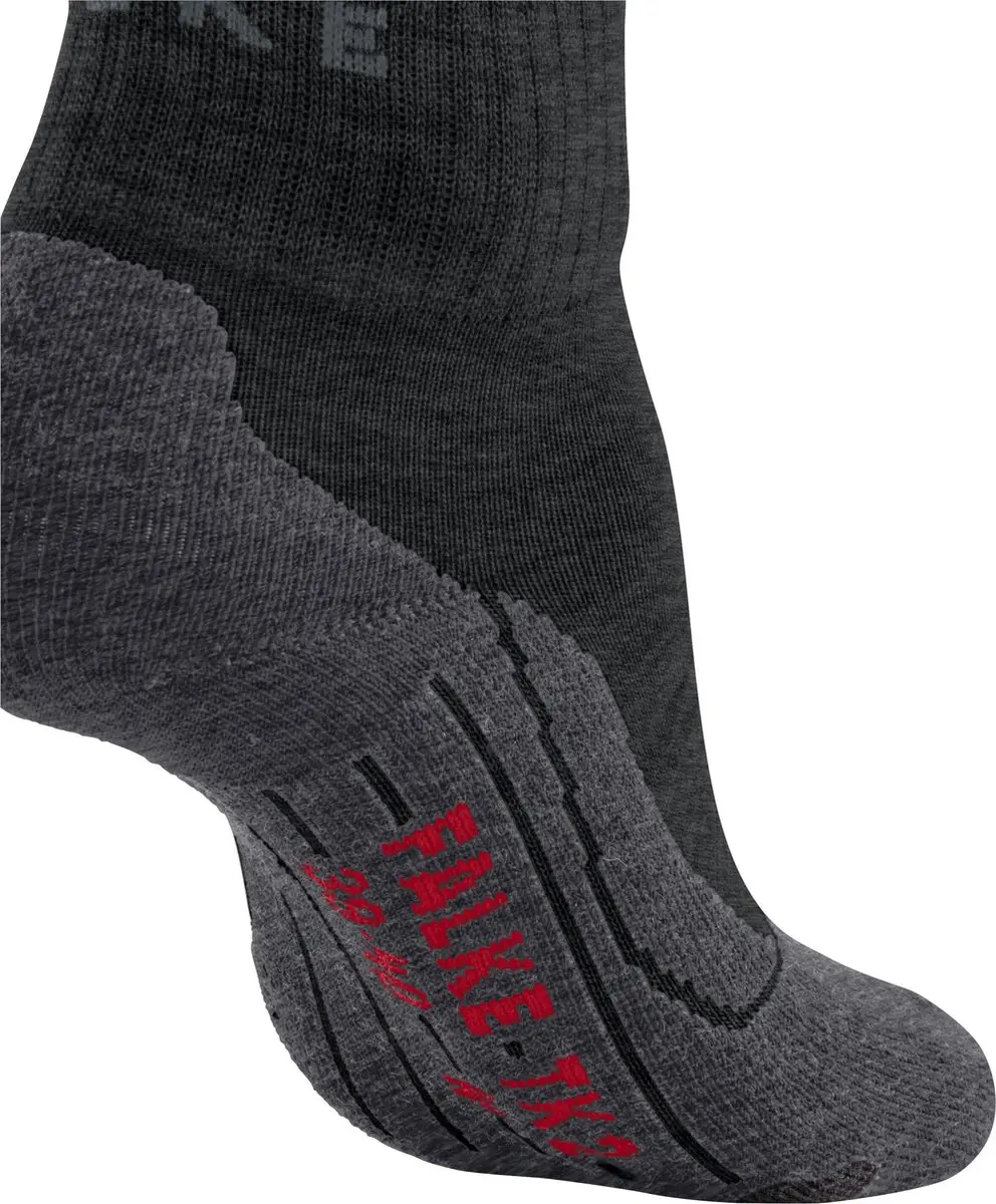 Falke TK2 Explore Short Dames Wandelsok - Grijs - 37-38 - afbeelding 6 van 6