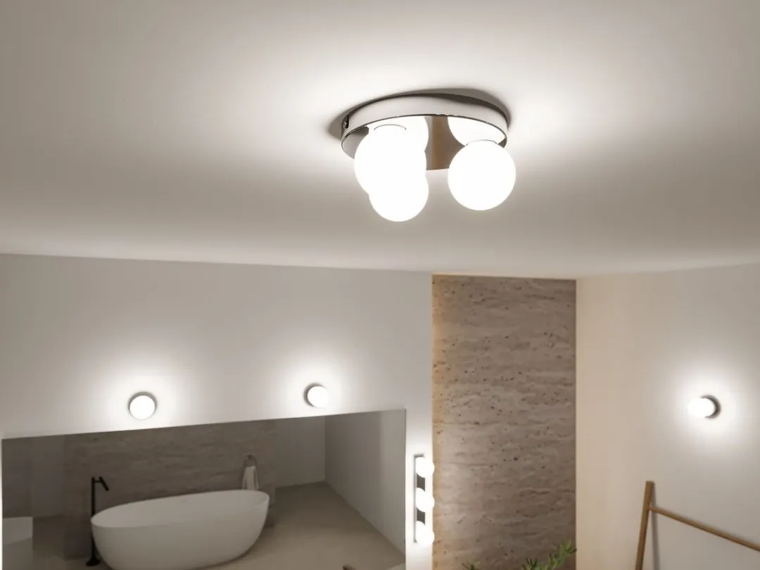 Paulmann Selection Bathroom Plafondlamp Gove IP44 - 3x20W - Chroom