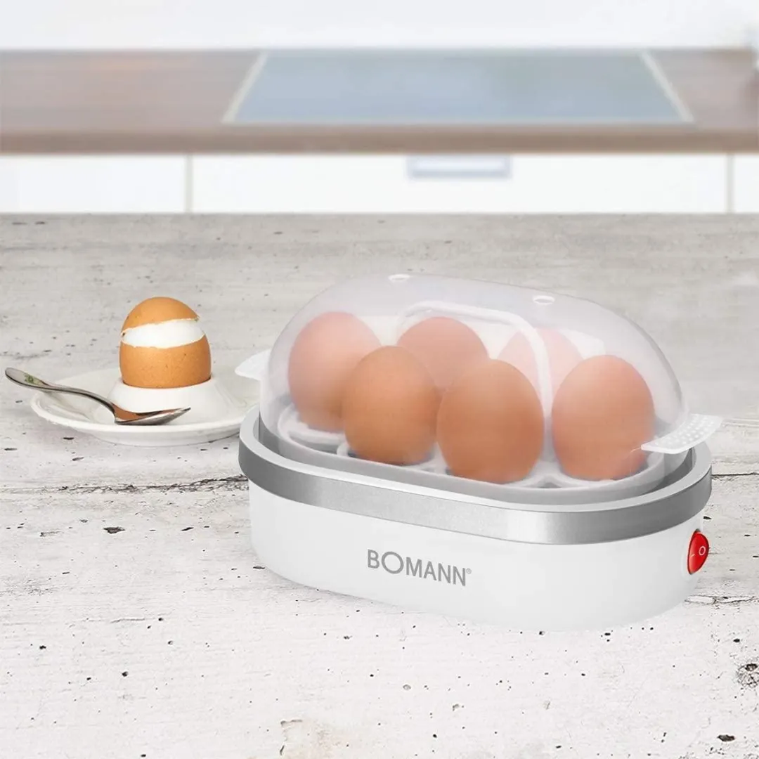 Bomann EK 5022 Eierkoker 6 Stuks - 400W - Wit