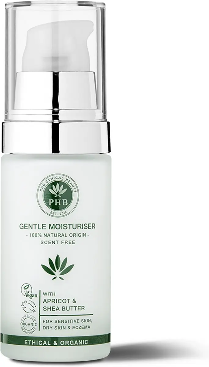 PHB Ethical Beauty Gentle Moisturiser Crème - 30ml - afbeelding 2 van 3