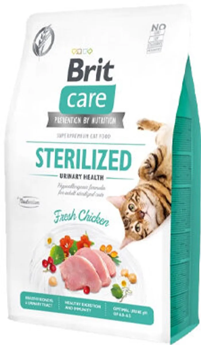 Brit Care Sterilized Urinary Health Kattenvoer 7kg