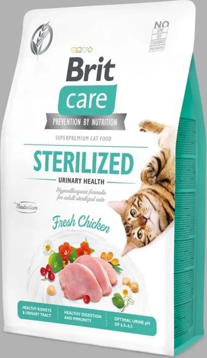Brit Care Sterilized Urinary Health Kattenvoer 7kg